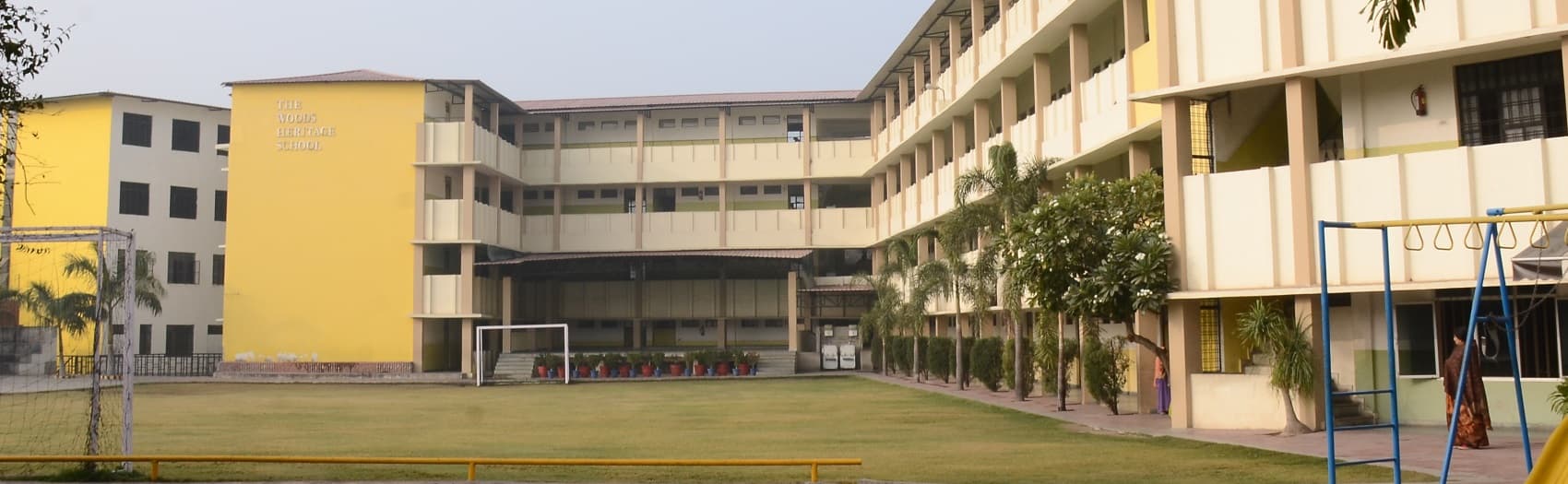 The Woods Heritage School campus