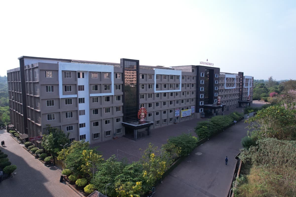 Alvas English Medium Primary & Higher Primary School campus