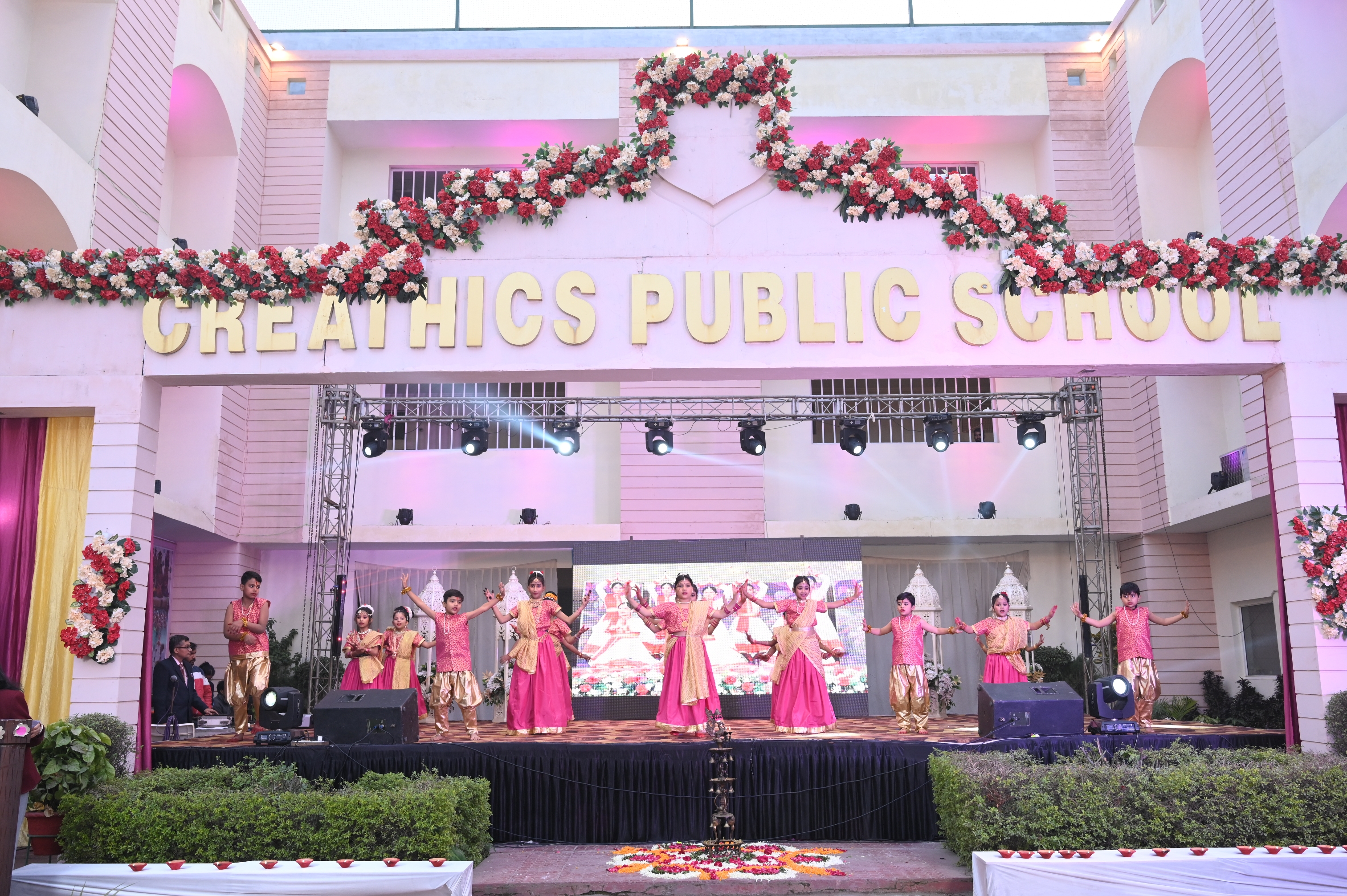 Creathics Public School campus