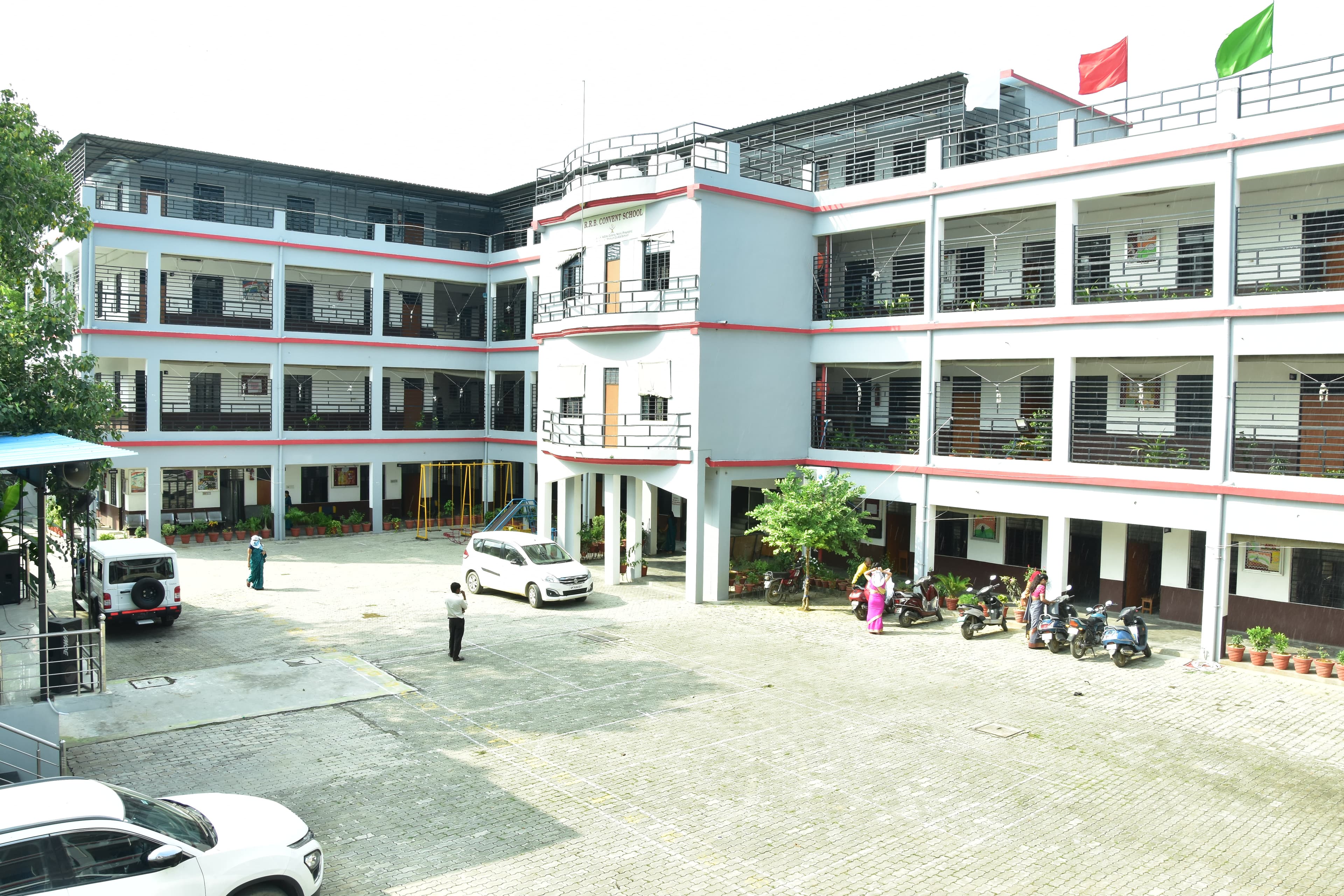 R R B Convent School campus