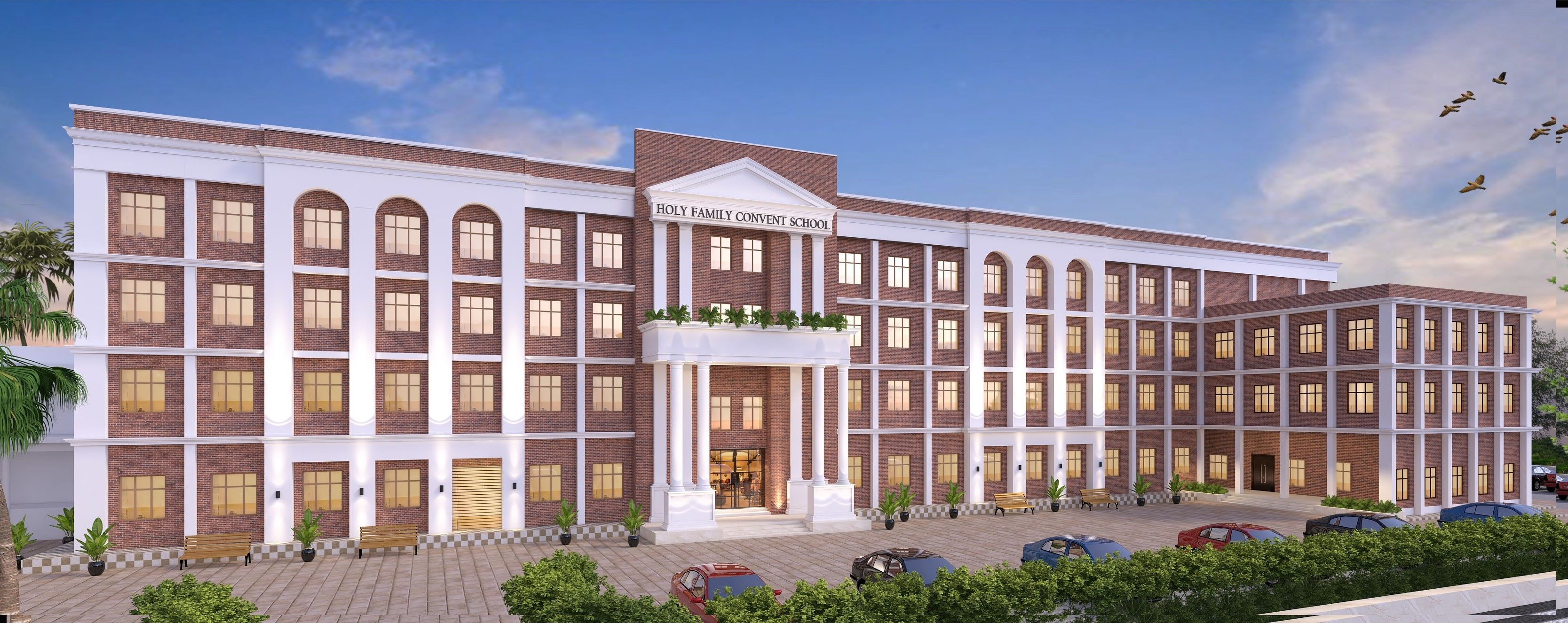 Holy Family Convent School campus