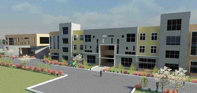 The Alpine Top School campus