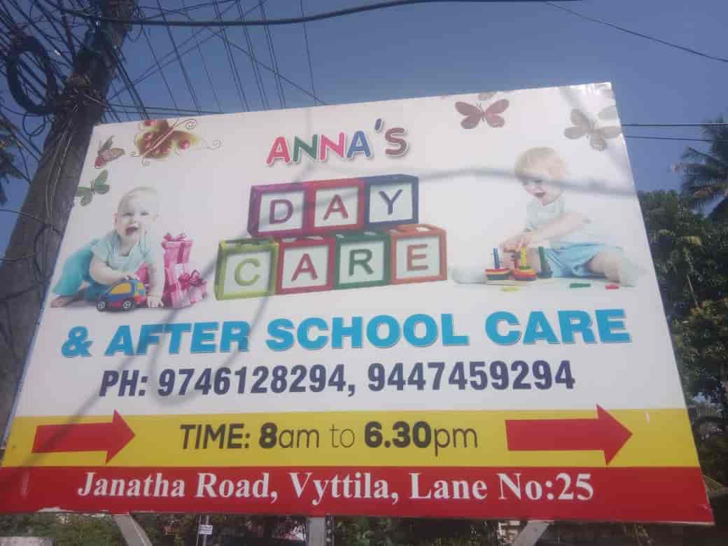 Anna's Play School & Day Care - Playschool in Vyttila, Day Care in Vyttila campus