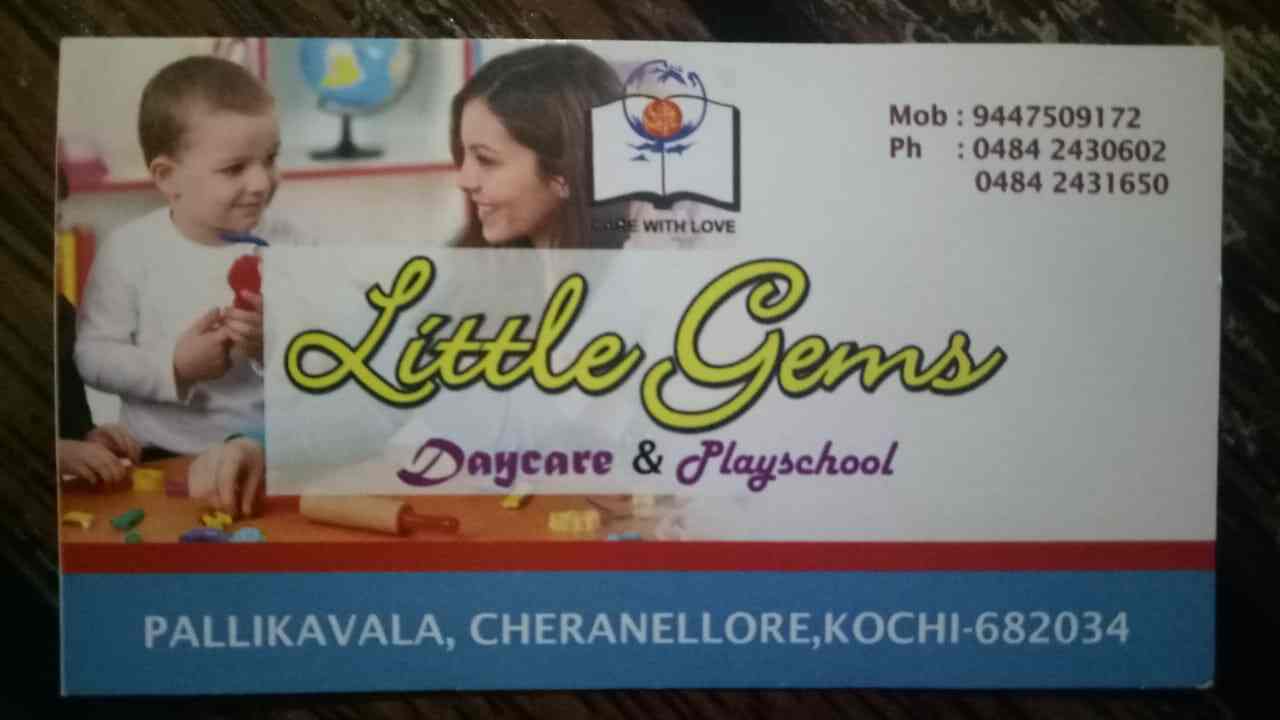 Little Gems - Play school in cheranalloor, Day care in cheranalloor, Prescool in cheranalloor campus