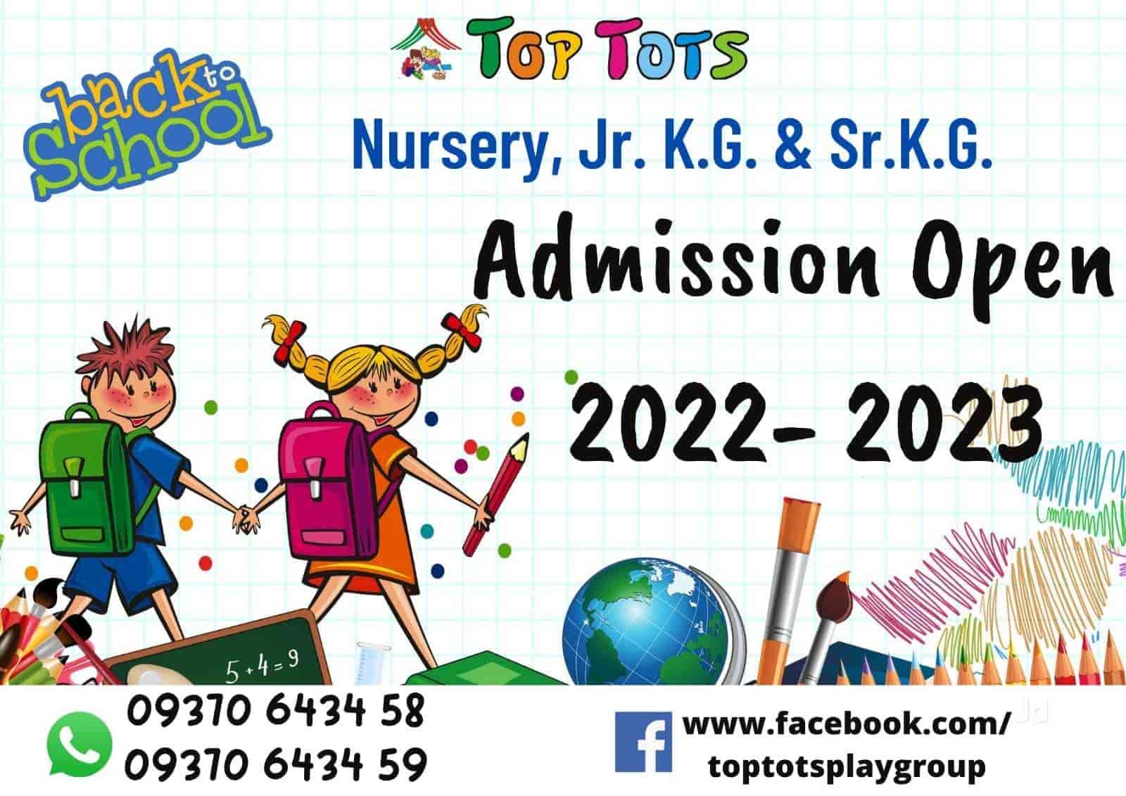 Top Tots Playgroup, Daycare, Enrichment & Nursery Teacher's Training campus