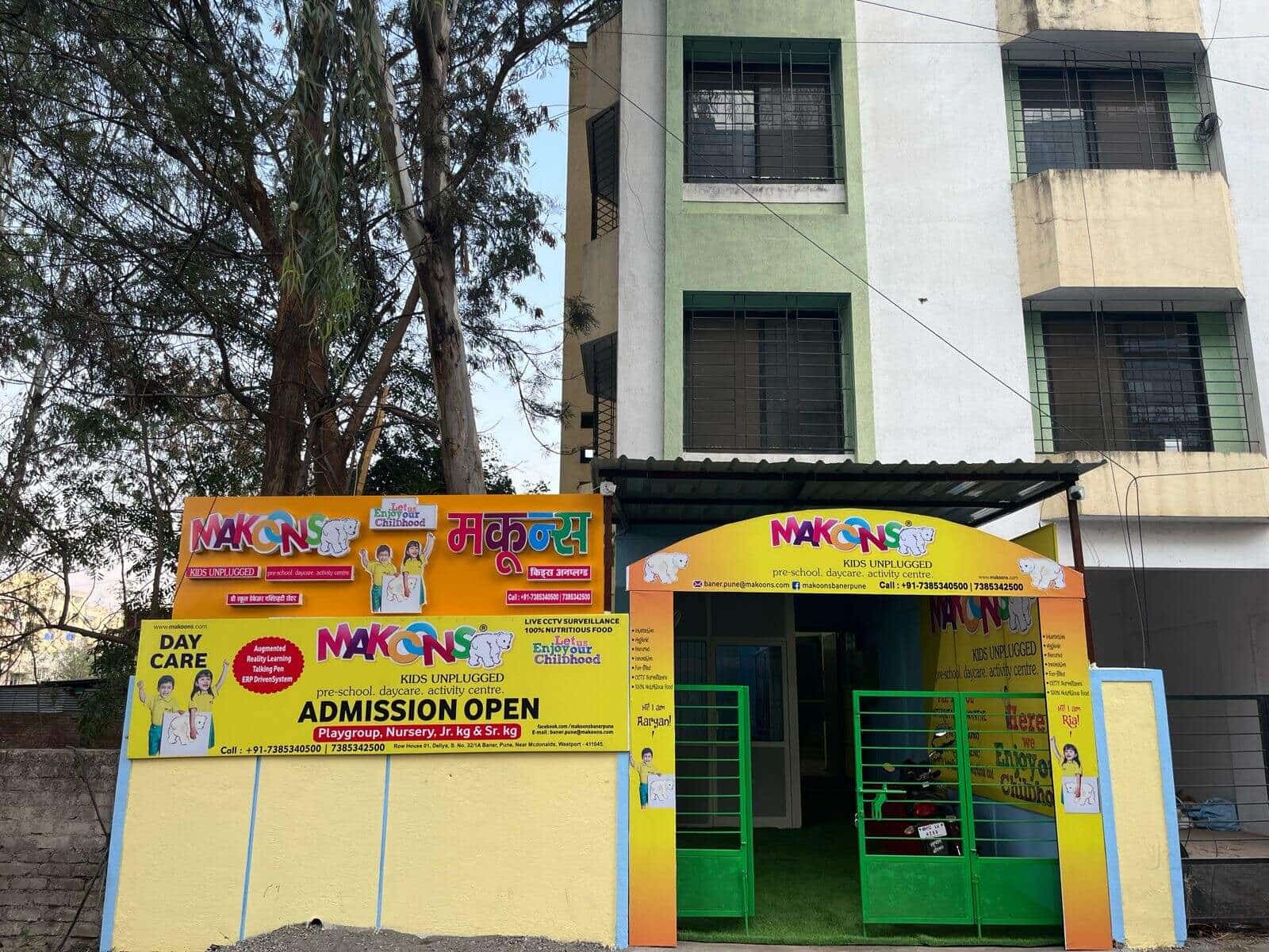 Makoons Pre School, Baner Pune campus
