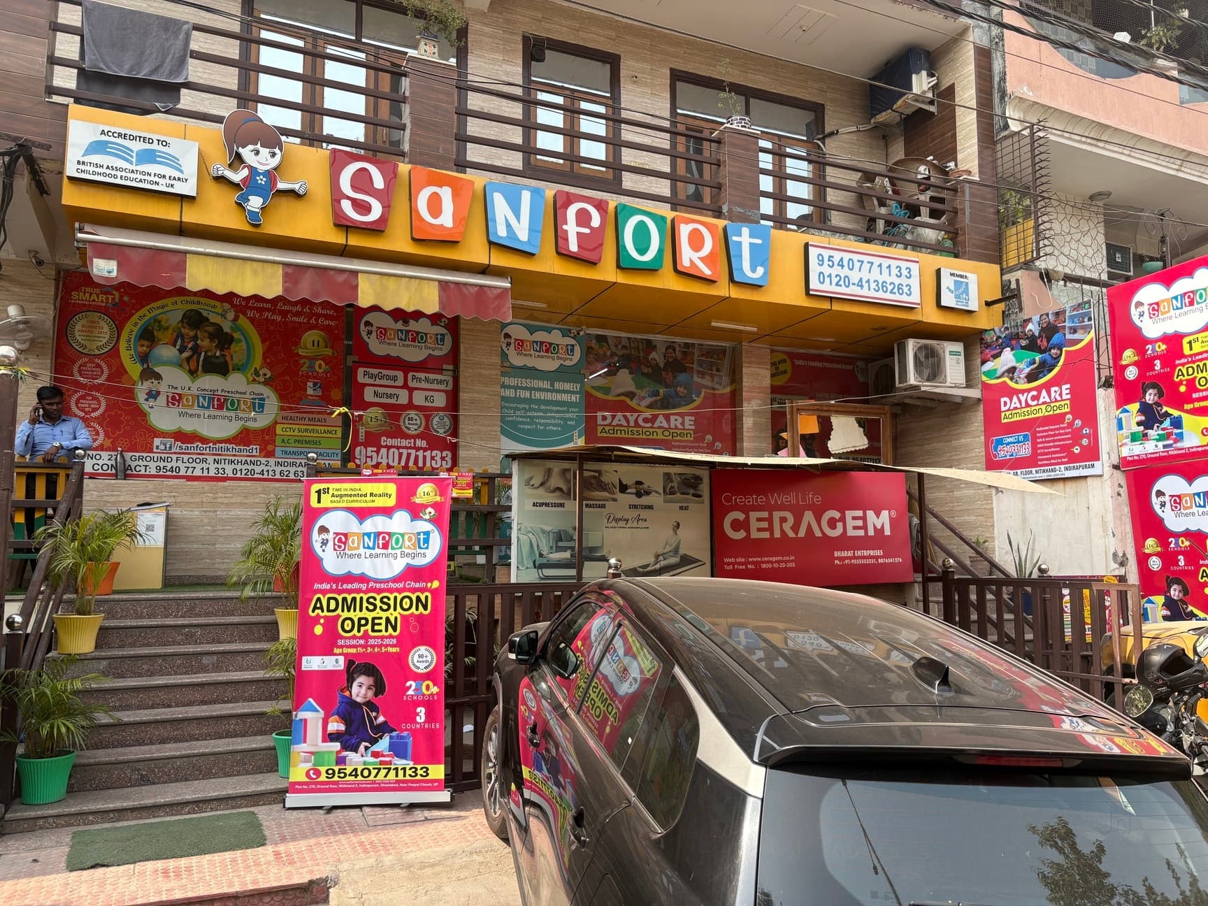 Sanfort Play School | Best Preschool & Daycare in Nitikhand campus