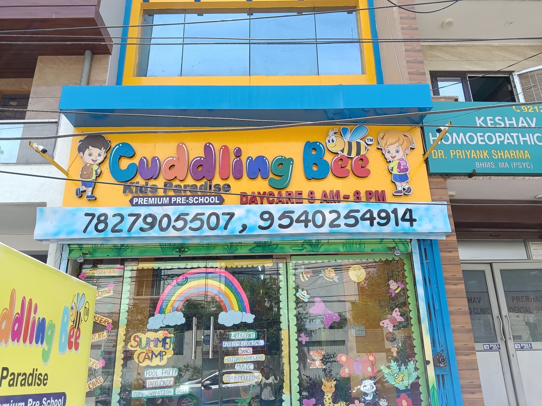Cuddling Bee Pre-School & Day Care, Shalimar Garden | Best Preschool in Shalimar Garden | Best Playschool in Shalimar Garden campus