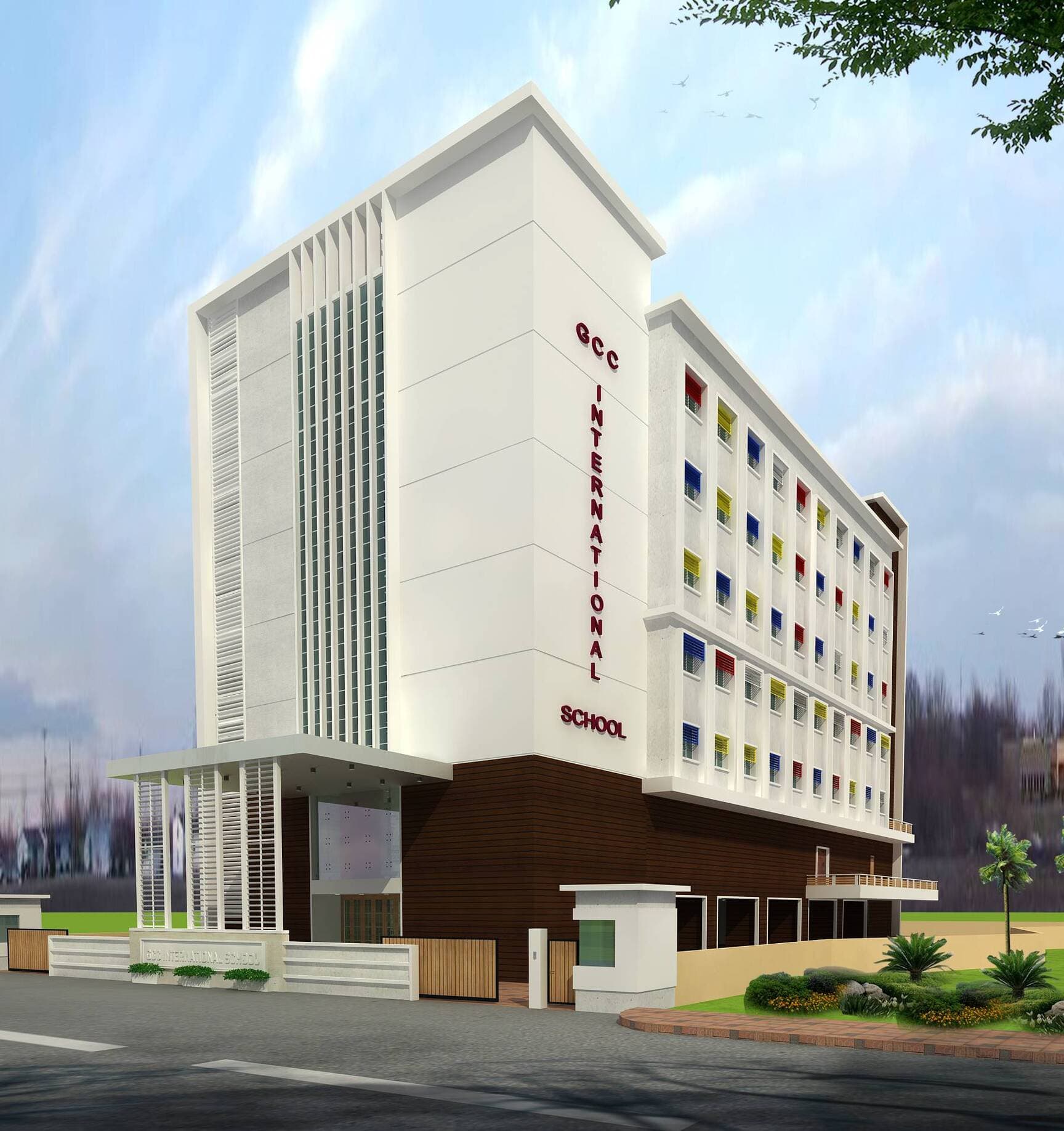 G C C International School campus