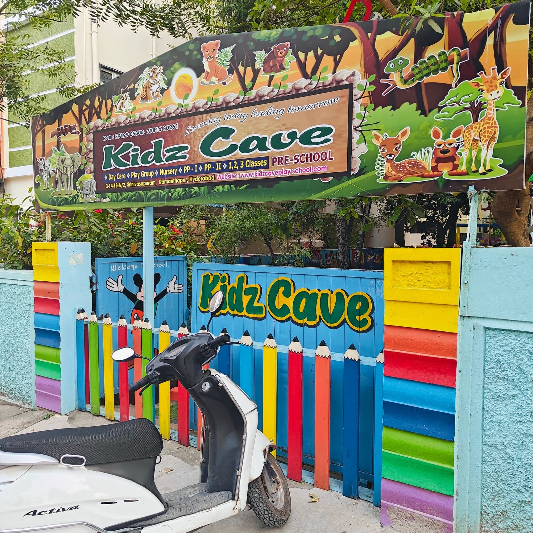 Kidz cave play school campus