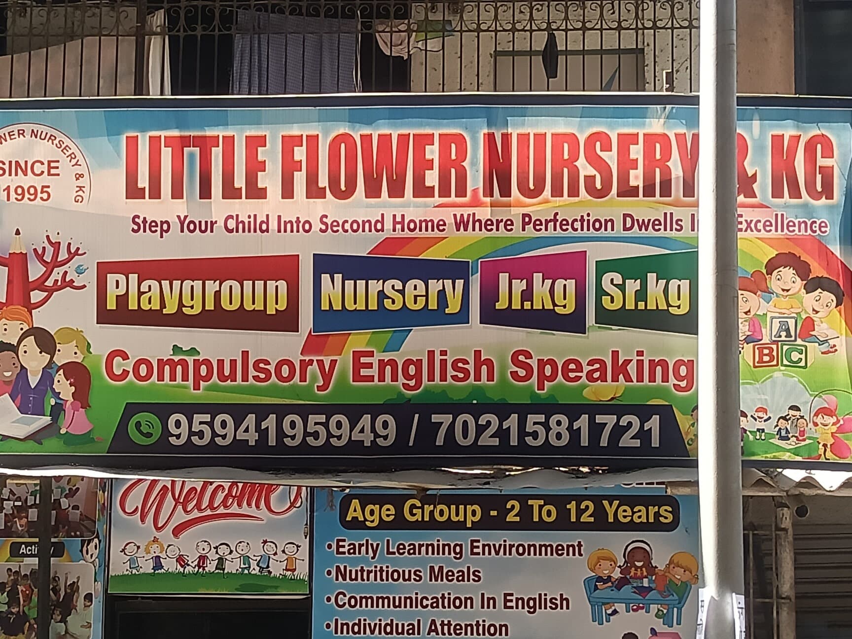Little Flower Pre School campus
