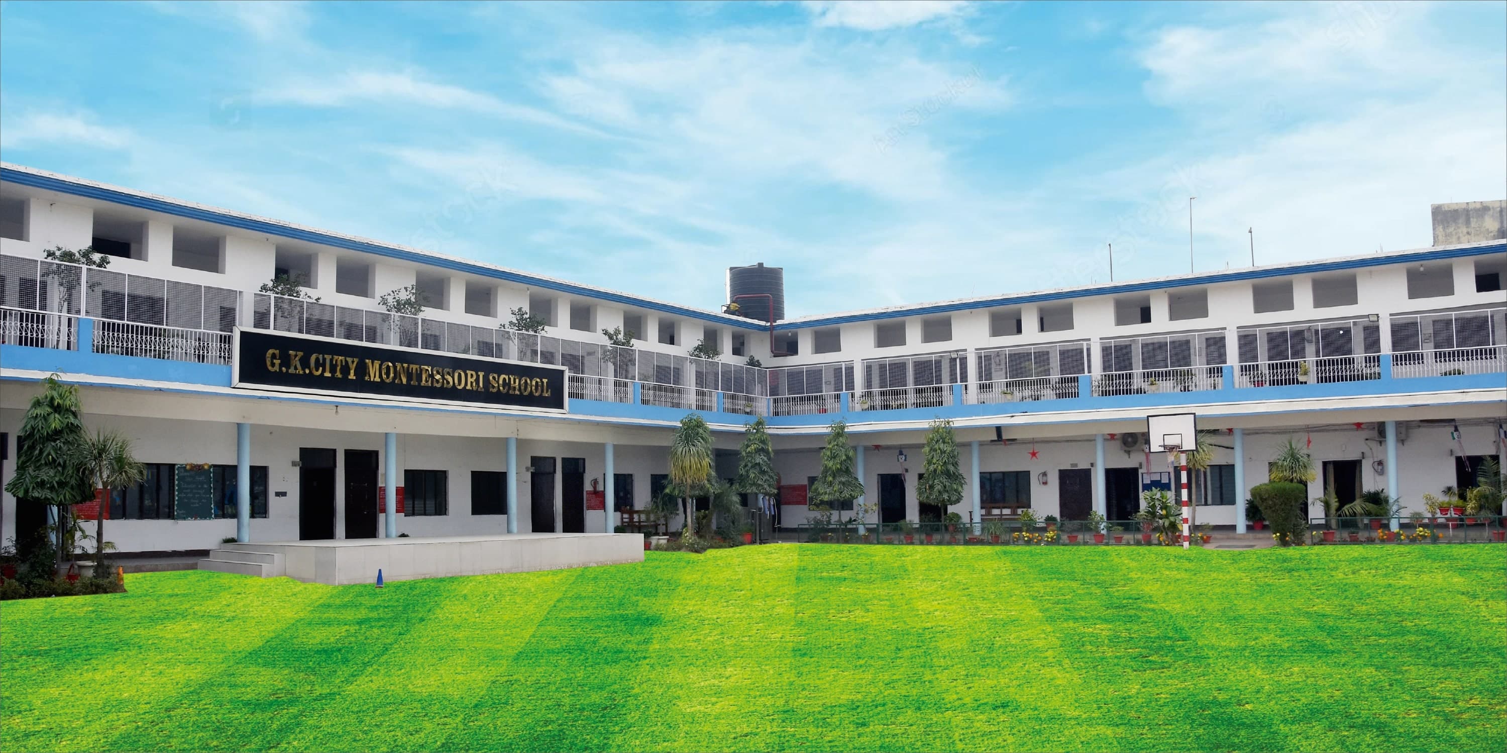 G.K. City Montessori School campus